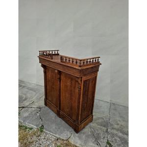 Antique Oak Store Cash Counter 1900's