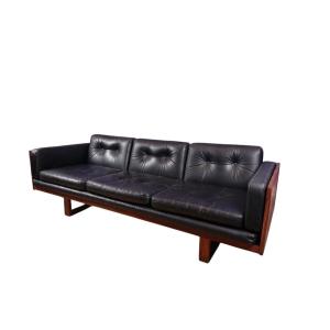 Rare Sofa Model "governor" By Poul Cadovius (1911-2011)
