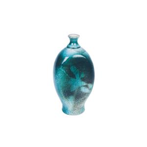 Shaded Ceramic Vase By Henri Chaumeil