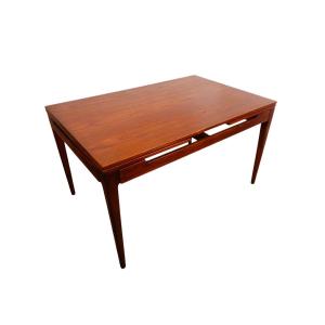 Teak Dining Table By Arne Hovmandolsen