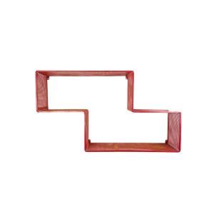 Red Lacquered "dedal" Shelf By Matthieu Matégot