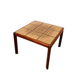 Large Side Table In Wood And Ceramic By G-plan