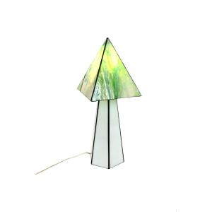 Stained Glass Lamp In The Spirit Of "tiffany"