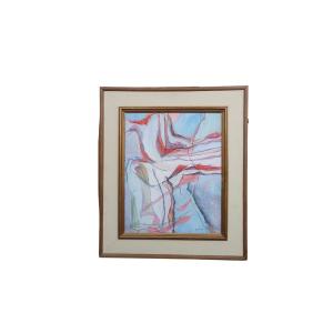 "aspiration Ii" Oil On Canvas By Albert Prat (1927-2009)