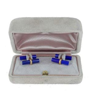  Van Cleef & Arpels 750‰ Yellow Gold Cufflinks - B10569