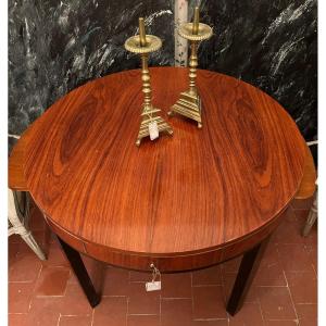 Pedestal Table - Art Deco Period Game Table, Erik Chambert (sweden)