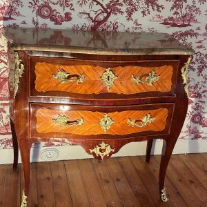 Beautiful Louis XV Period Sauteuse Commode Restored “ready To Install”