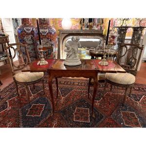Louis XV Period Marchand Transforming Game Or Living Room Table