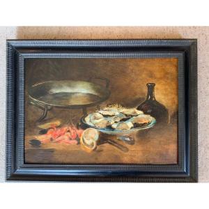 Still Life Painting Alfred Brunel De Neuville