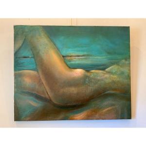 Table Oil On Canvas Signed P; Donadio