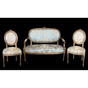 Louis XVI Style 3-piece Living Room