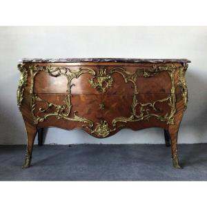 Beautiful Louis XV Style Commode - 20th Century