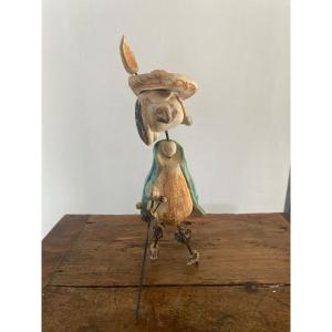 Character Accolay Wire And Ceramic 1950