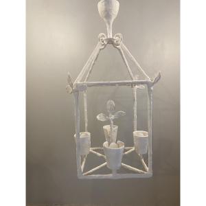Plaster Chandelier-lantern