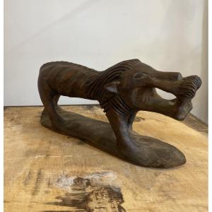 Wooden Sculpture Africa 1950