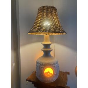 Ceramic Lamp 1970 West Germany