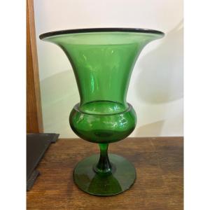 Glass Vase. Empoli 1940