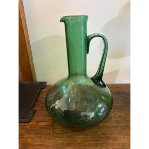 Empoli Glass Pitcher 1940