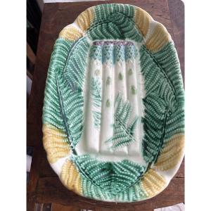 Asparagus Dish In Barbotine