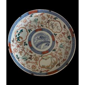 Large Dish Imari Japan XIX Eme