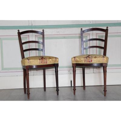 Pair Of Rosewood Chairs