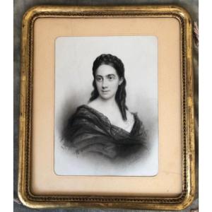 Pencil Portrait Signed, L. Buchheister