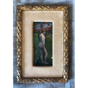 Jean-baptiste Issanchou (1875-1960) Enamel Limoges