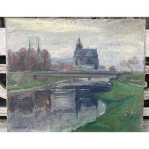 Anna Kaiser, Oil On Canvas