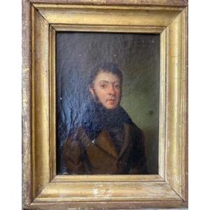 Small Portrait Of A Man Early 19th Century