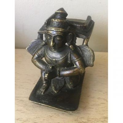 Bronze Figure From Garuda, Tamil Nadu - India - 18th Century