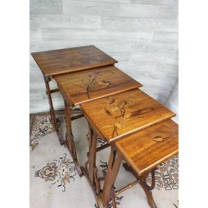 Nesting Tables Art Nouveau Nancy School (gallé, Majorelle ...)