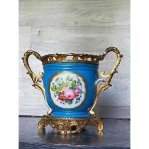 Sèvres Porcelain And Gilt Bronze Cup
