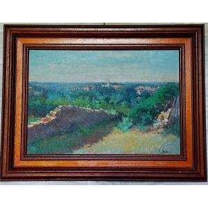 Raoul Adam View Of The Village Of Gargilesse (creuse Berry Crozant ...)