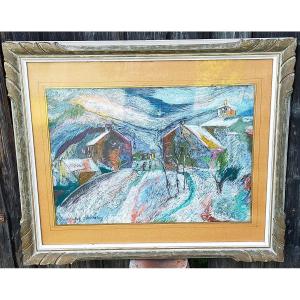 Victor Charreton School Of Murol (auvergne Terlikowski, Boudal, Perugia ...)