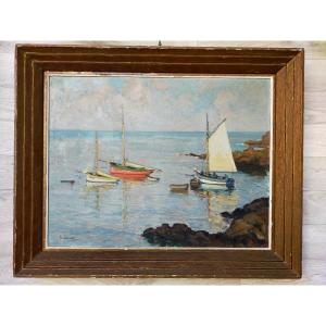 Henri Callot (1875-1956) îles D Yeu Ré Oléron Charente