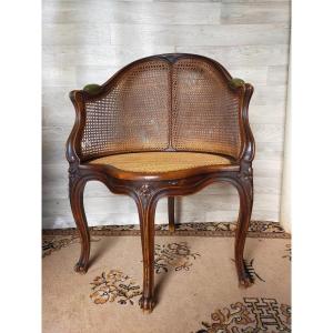 Cane Office Chair
