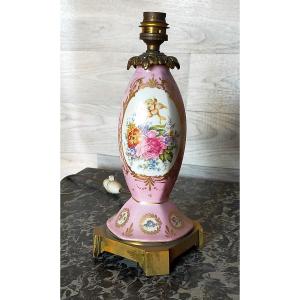 Porcelain And Bronze Lamp
