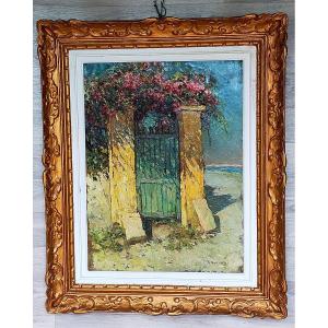 Louis Bonamini La Maison Fleurie Provençal School Mattio, Pastour 
