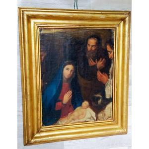 The Adoration Of The Shepherds French School