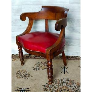 Louis Philippe Office Armchair 