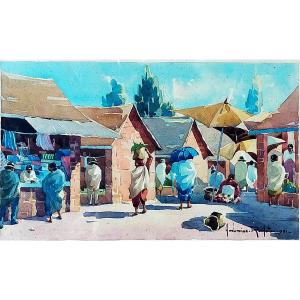 Ambroise Rakoto Malagasy Market Scene Madagascar (ratova Ramanda,rakotovao...)