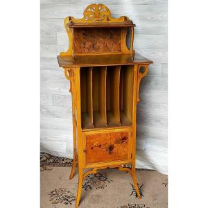 Small Art Nouveau Furniture School By Nancy Majorelle, Gallé....