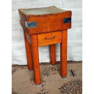 Small Butcher's Block (butcher's Shop Furniture)