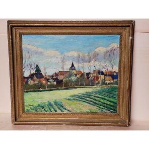 Jules François Ponceau (1881-1961) Saint Maur Chateauroux (indre, Creuse Crozant)