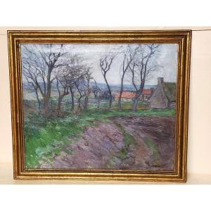 Osterlind Landscape Of The Creuse School Of Crozant (alluaud, Madeline ...)