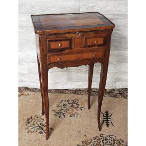 Small 18th Century Flying Table With Secret Drawer