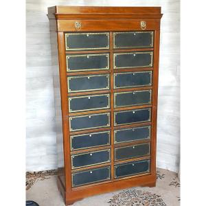 Double-row Mahogany Chest Of Drawers (chest Of Drawers, Chest Of Drawers, Chest Of Drawers)