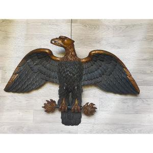 Carved Wooden Eagle