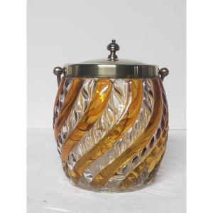 Saint Louis Crystal Cookie Jar