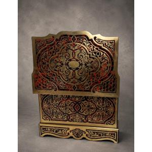 Tahan Liquor Cabinet In Boulle Marquetry And Baccarat Crystal